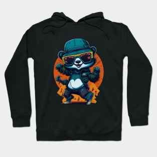 Hip-hop cute panda Hoodie